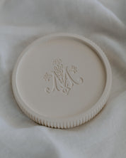 Rosary Dish Detail Shot