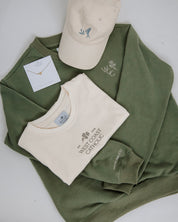 Flat lay of WCC apparel