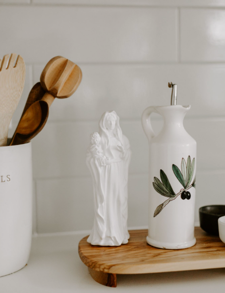 How to Style Catholic Statues in  Your Space