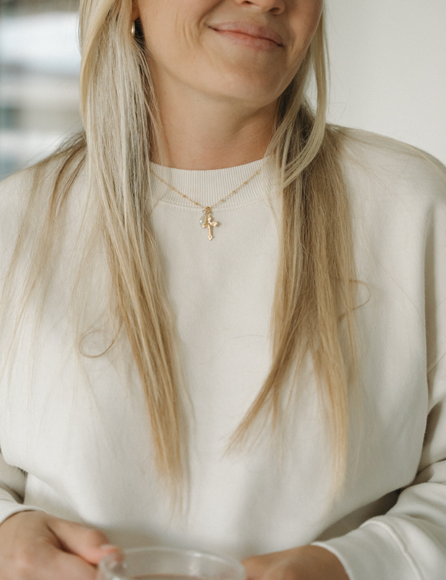 The Busy Mom's Simplest Way to Keep Faith at the Center — Catholic Jewelry