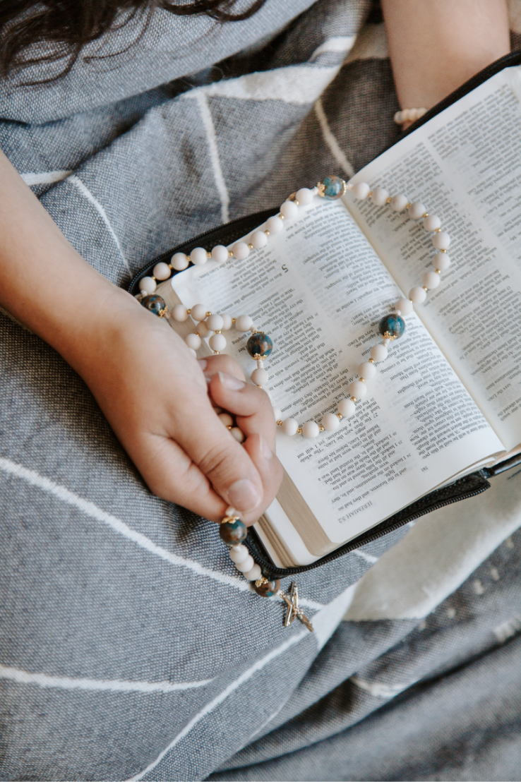 Learning to Pray the Rosary: A Simple Breakdown of the Prayers, the Mysteries, and Mary's Intercession