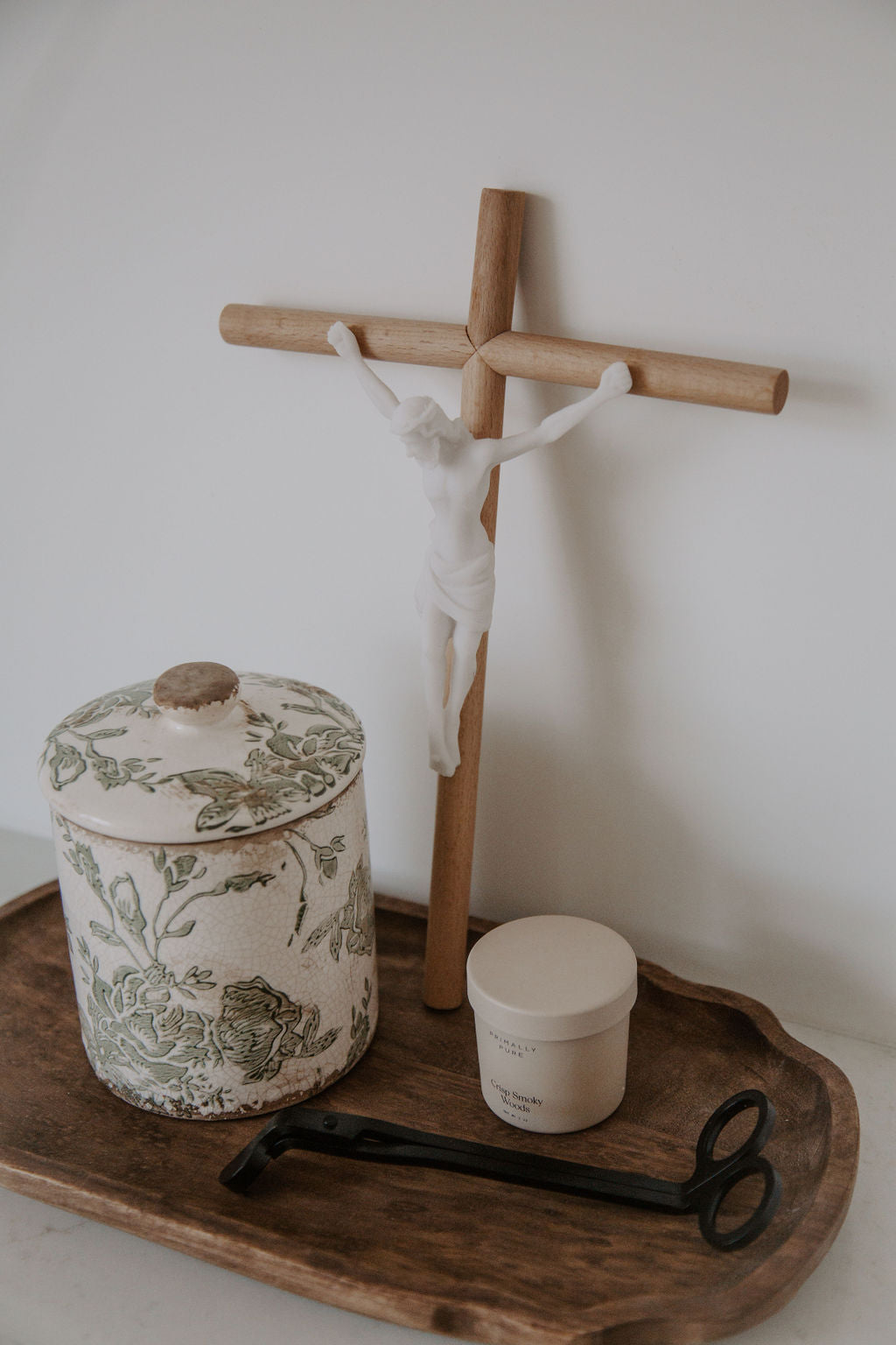 10 Beautiful Ways to Stylize a Standing Crucifix in Your Home