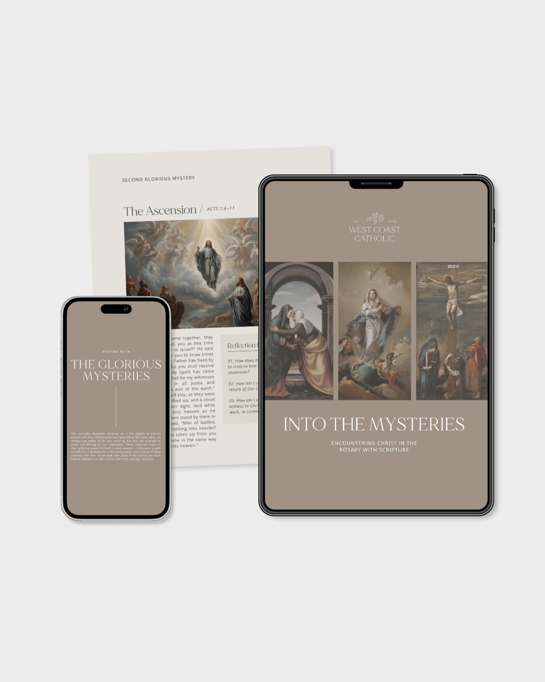 Into The Mysteries Rosary Bible Study