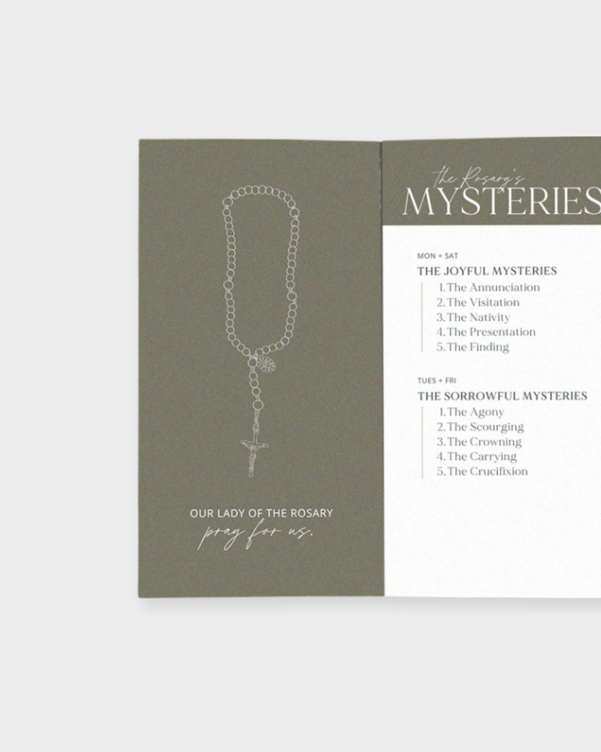 Rosary Prayer Guide
