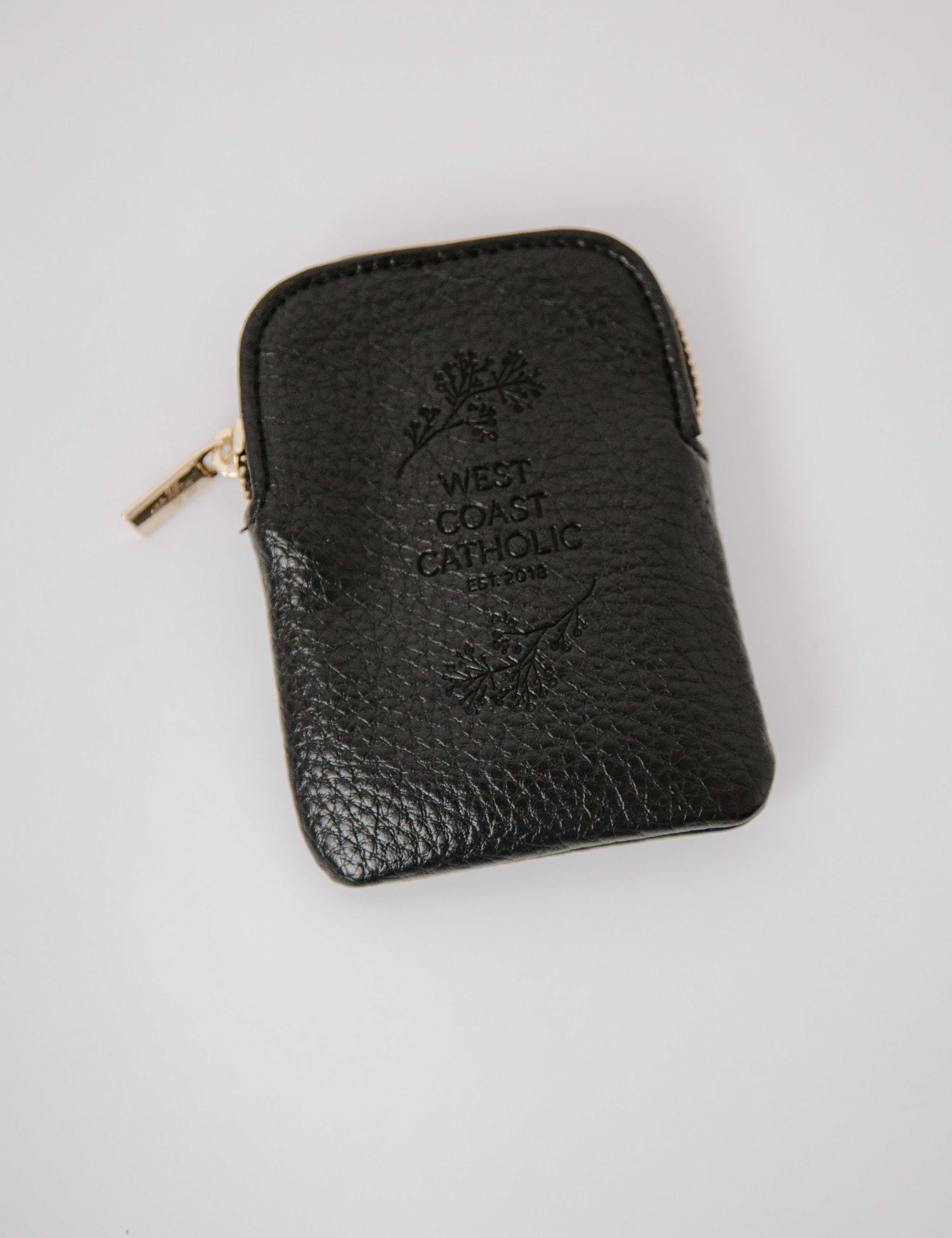 Leather Rosary Pouch