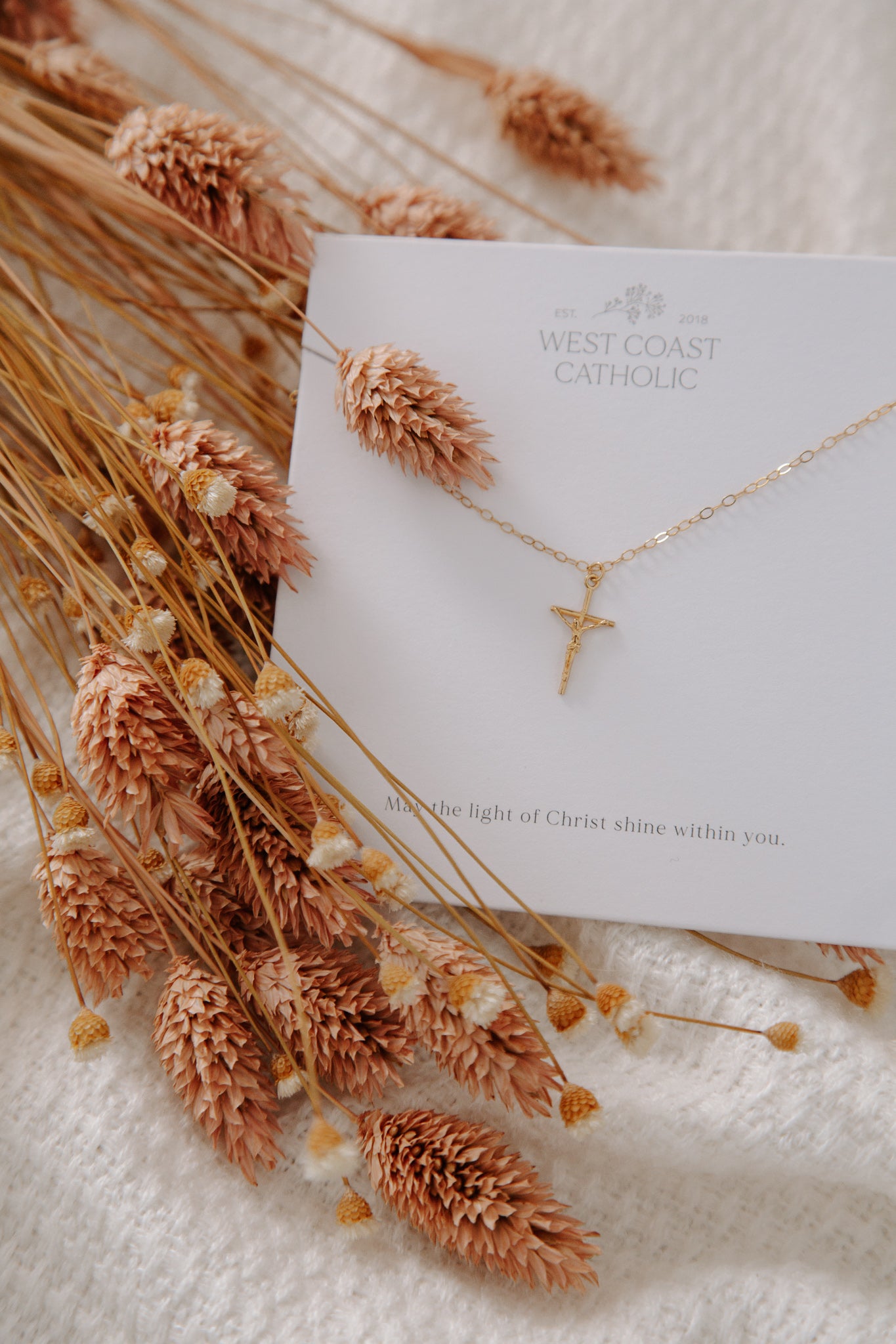 Dainty Crucifix Necklace