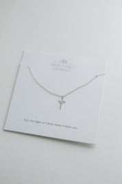 Dainty Crucifix Necklace