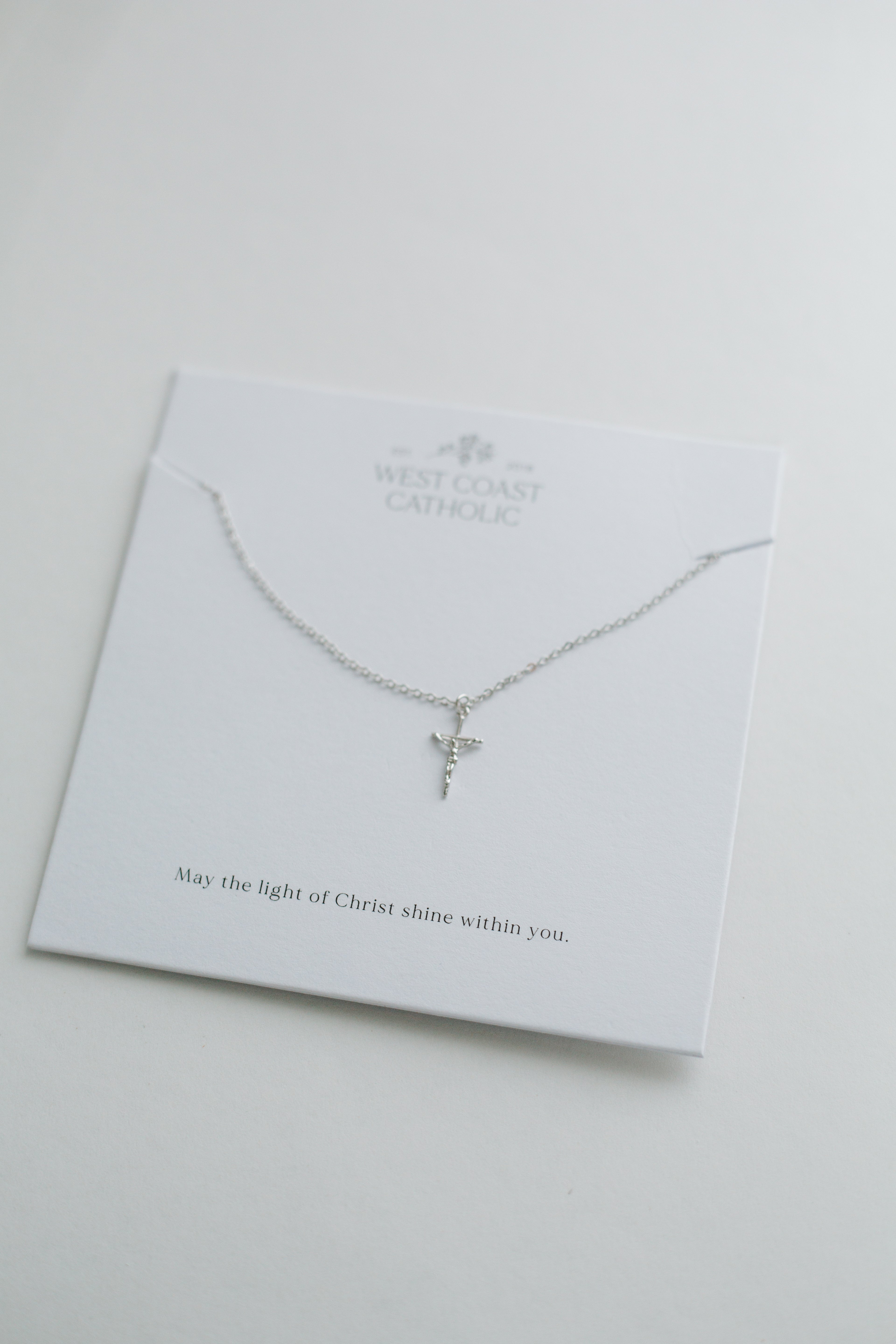 Dainty Crucifix Necklace