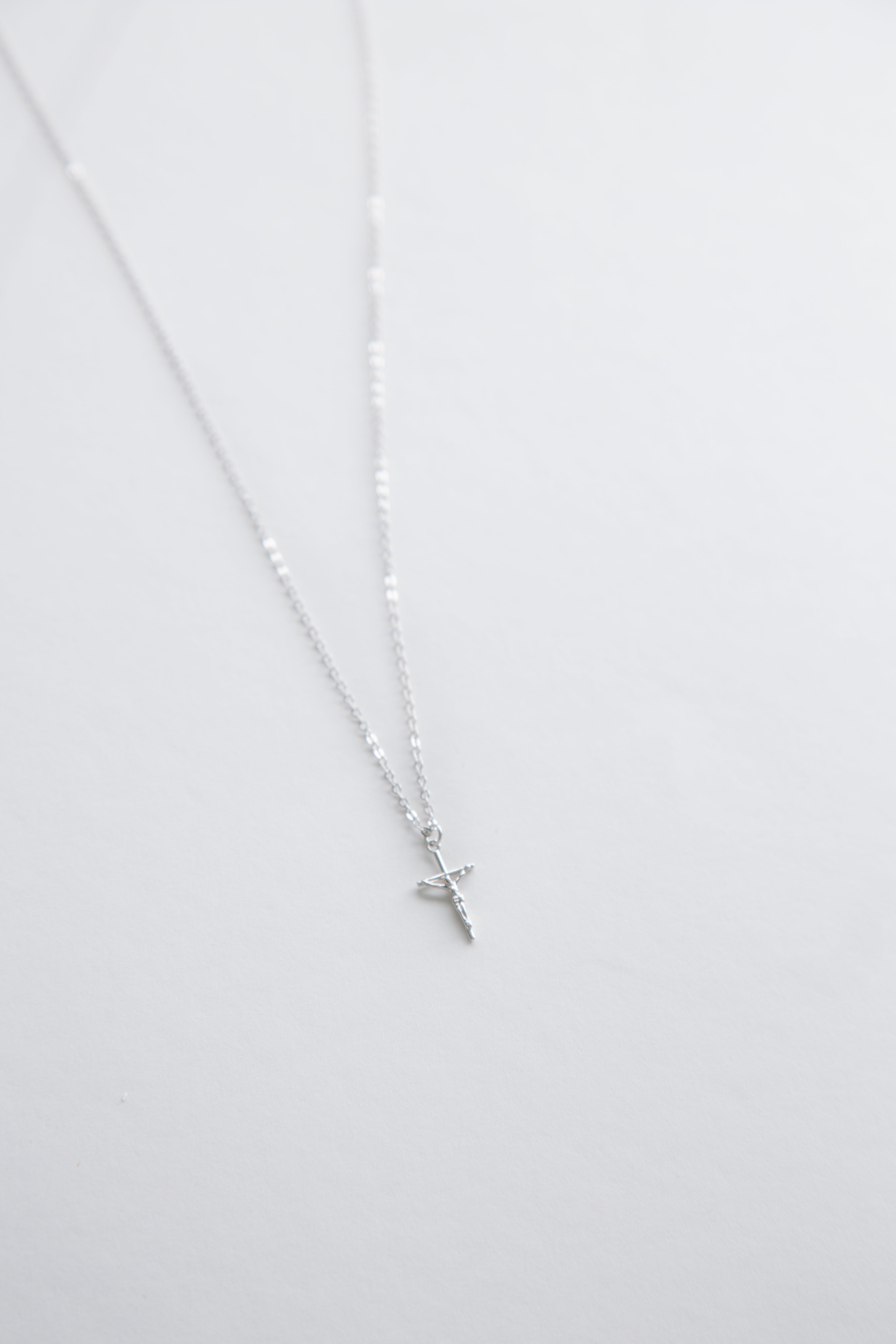 Dainty Crucifix Necklace