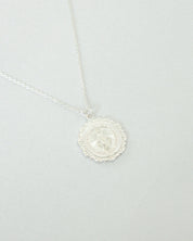 Our Lady of Grace miraculous medal silver necklace. Miraculous medal, Catholic jewerly. 