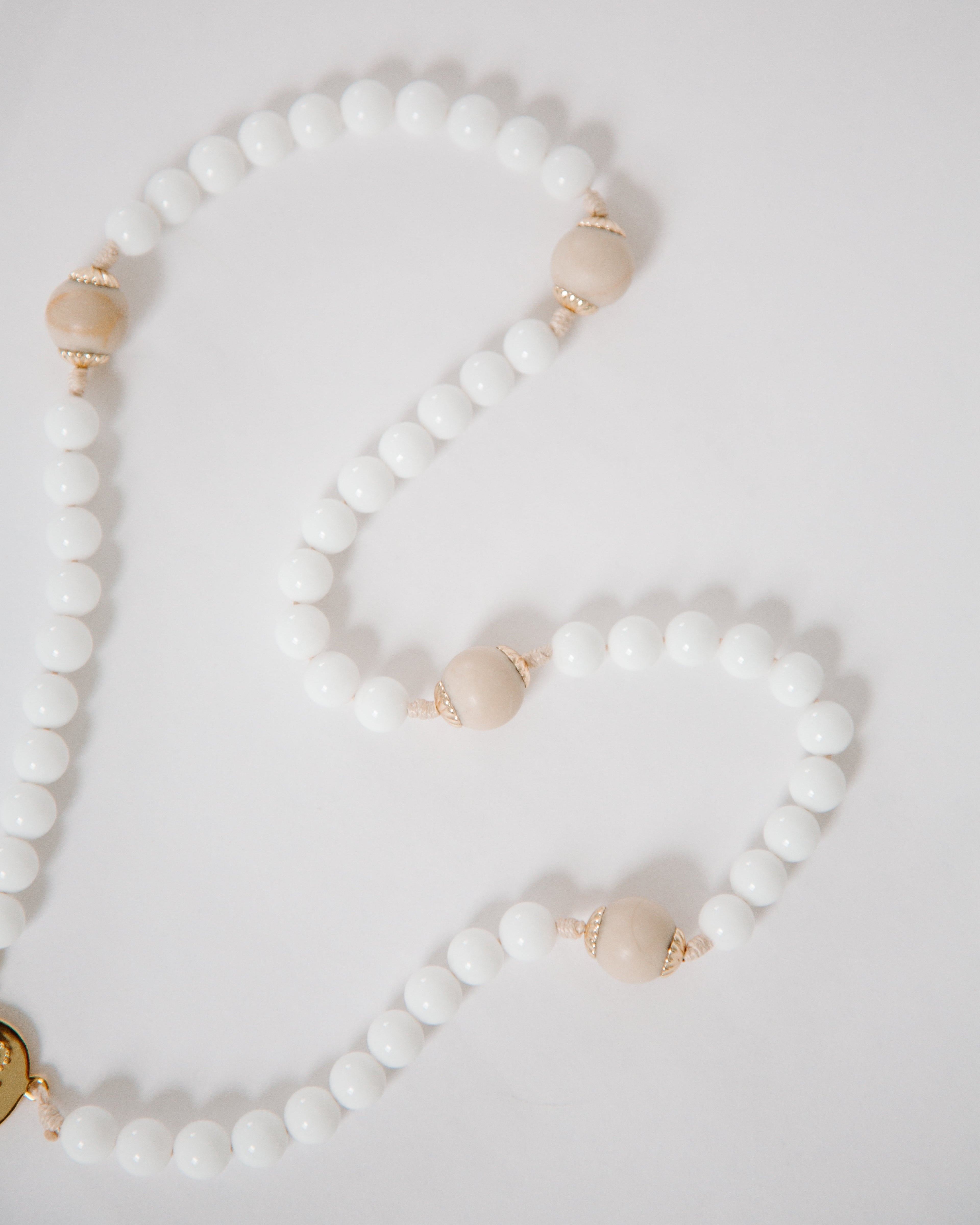 Queen of angels beads detail photo 