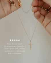Dainty Crucifix Necklace