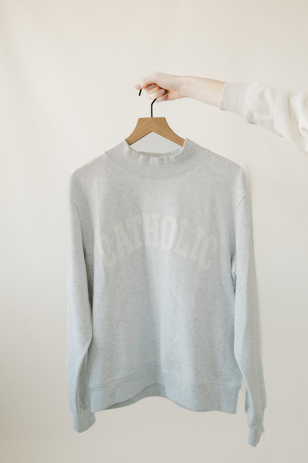 Catholic Varsity Mockneck Sweatshirt