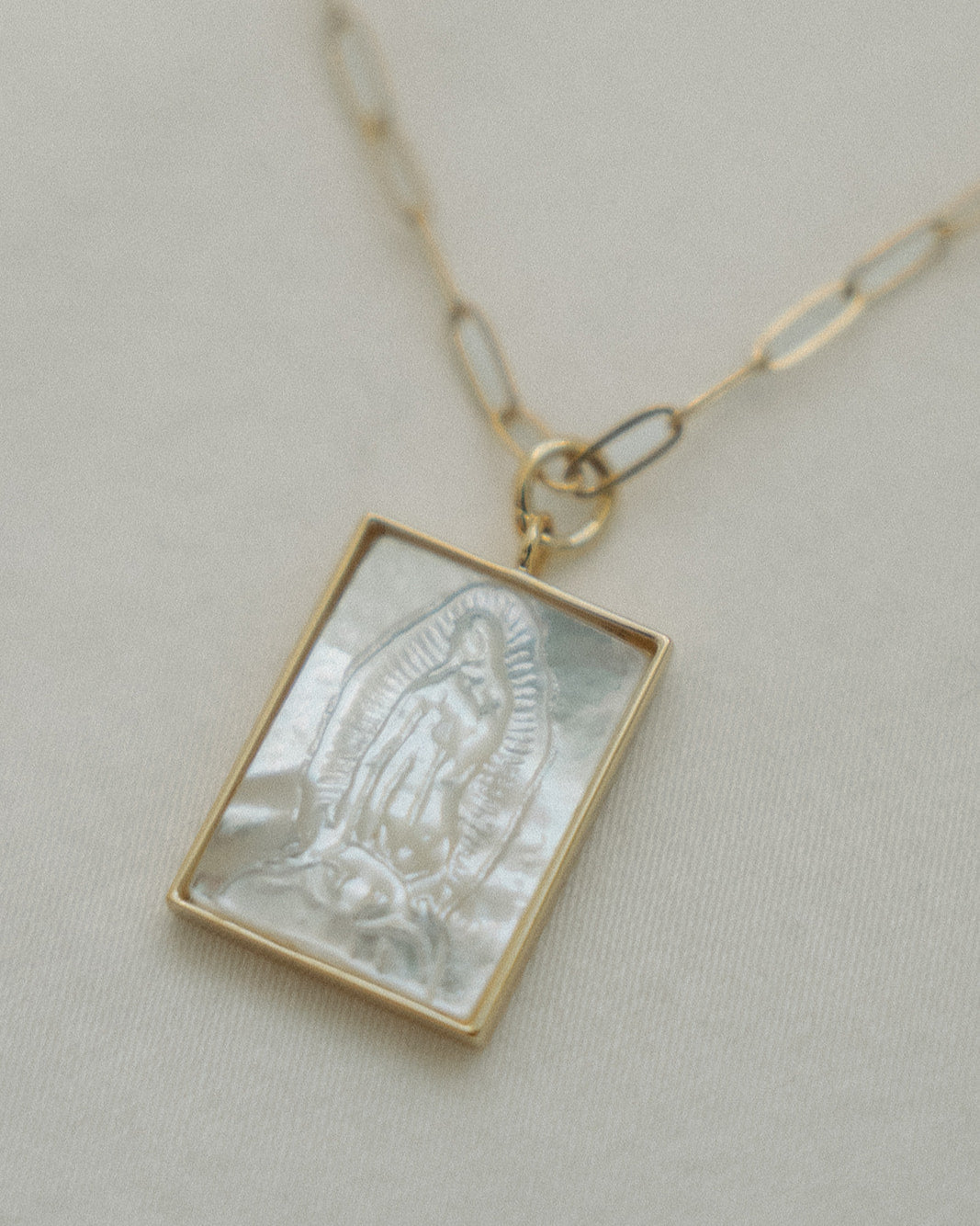 Pearl Guadalupe Necklace