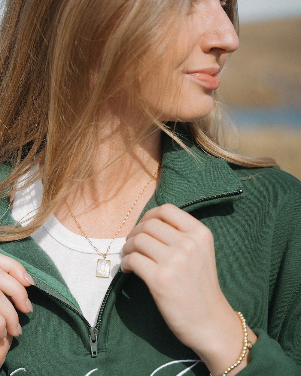 Pearl Guadalupe Necklace