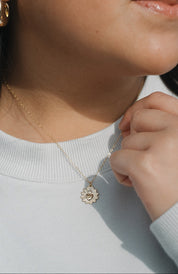 Dainty Sacred Heart Necklace