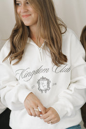 Kingdom Club Half Zip Sweatshirt
