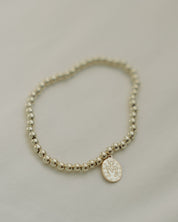 Miraculous Medal Beaded Bracelet