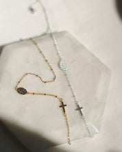 Dainty Rosary Bracelet