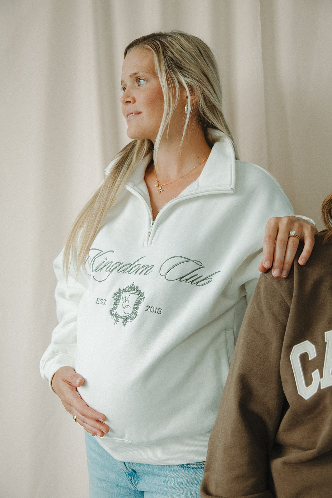 Kingdom Club Half Zip Sweatshirt