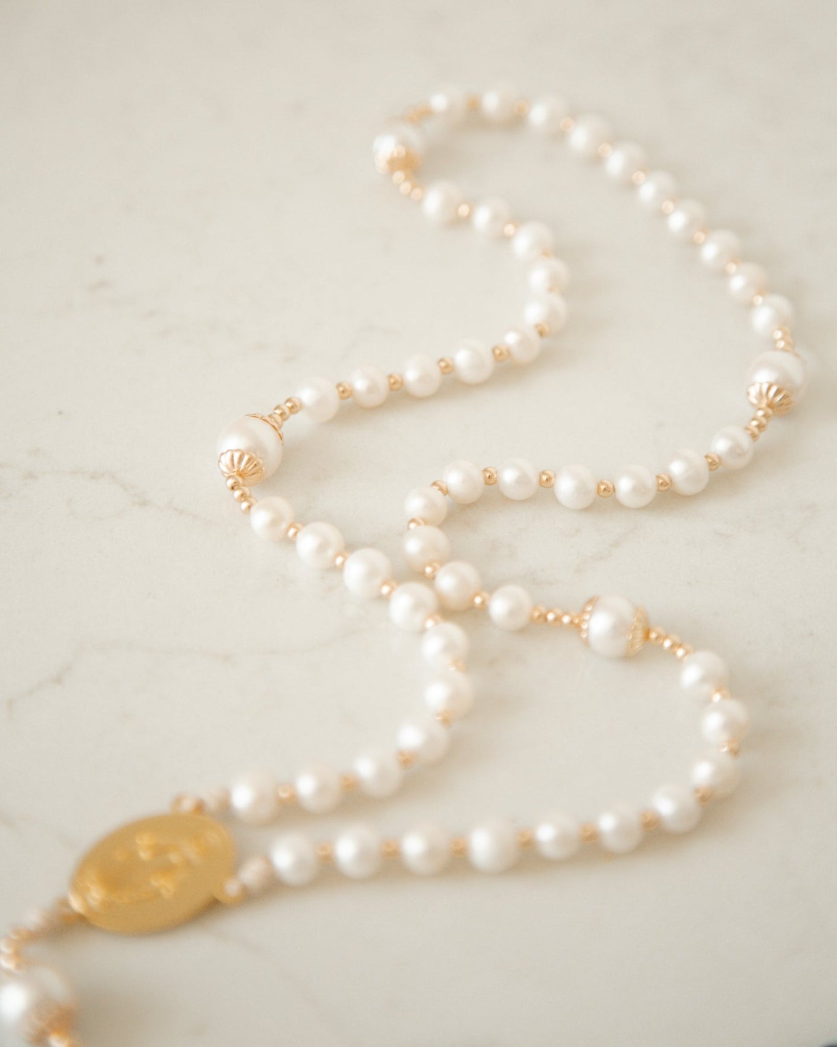 Bride & Groom Rosary Set