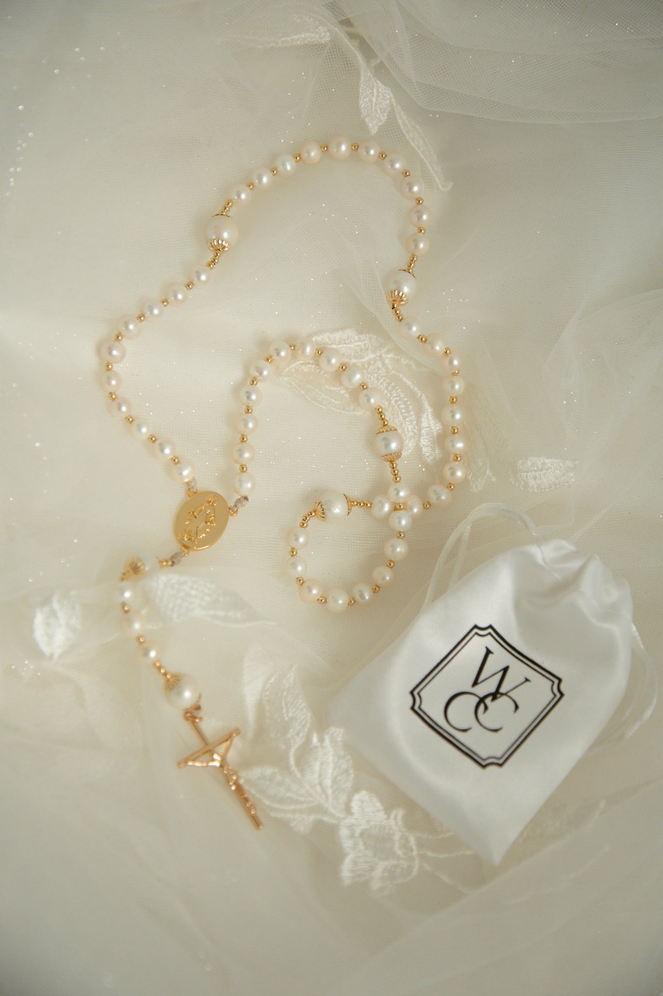 Bride & Groom Rosary Set