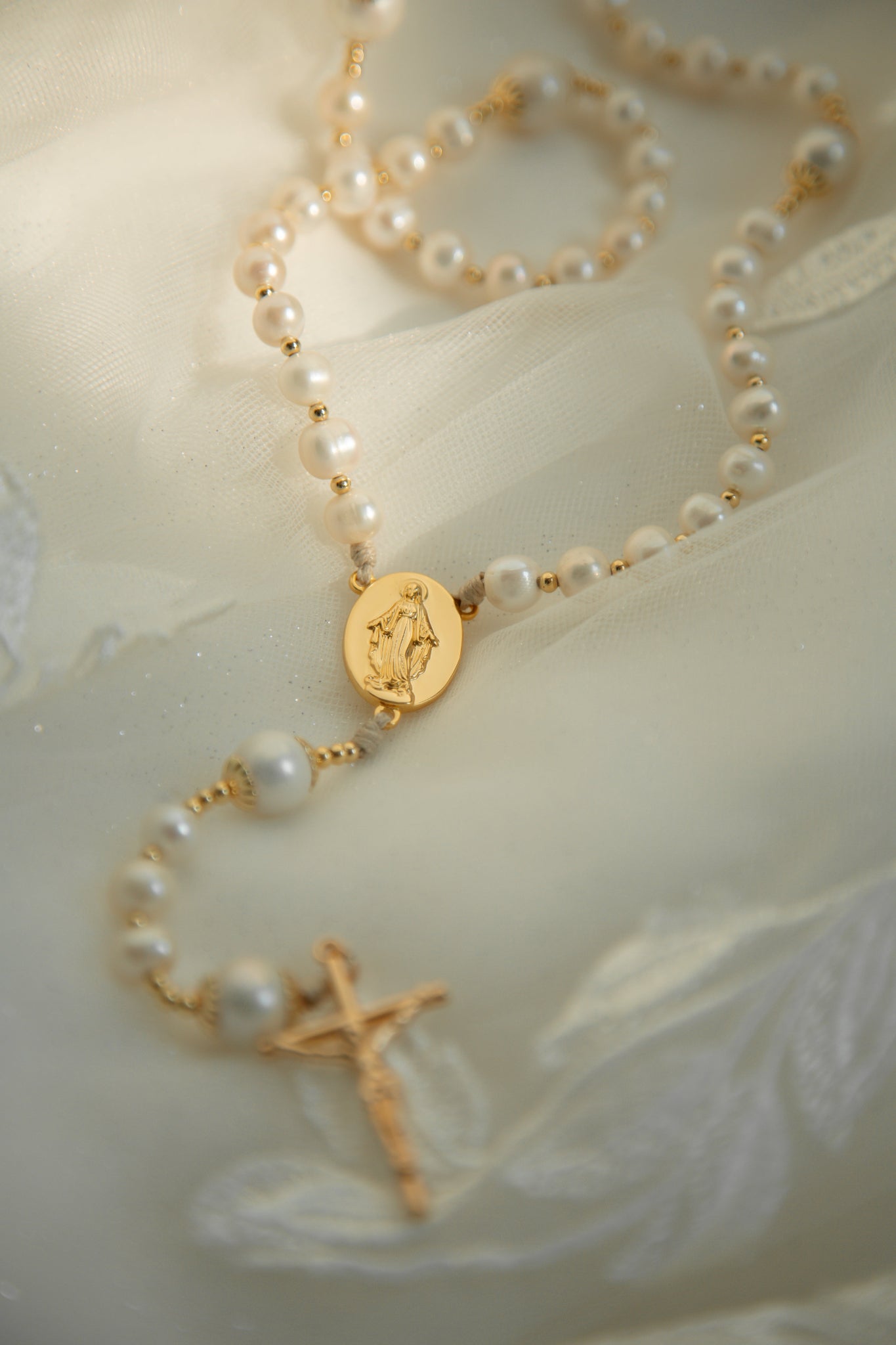Bride & Groom Rosary Set