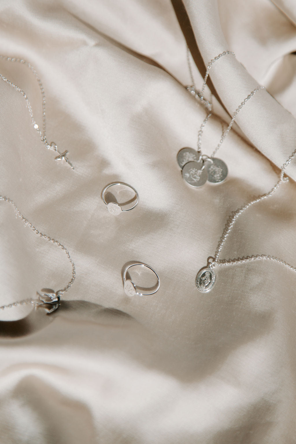 Catholic silver jewelry 