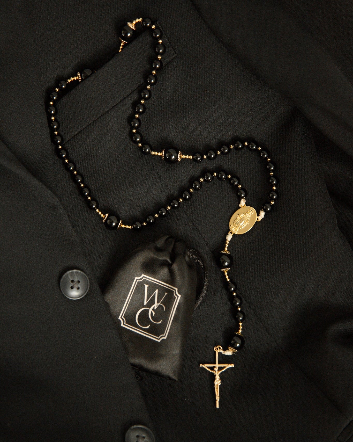 Bride & Groom Rosary Set