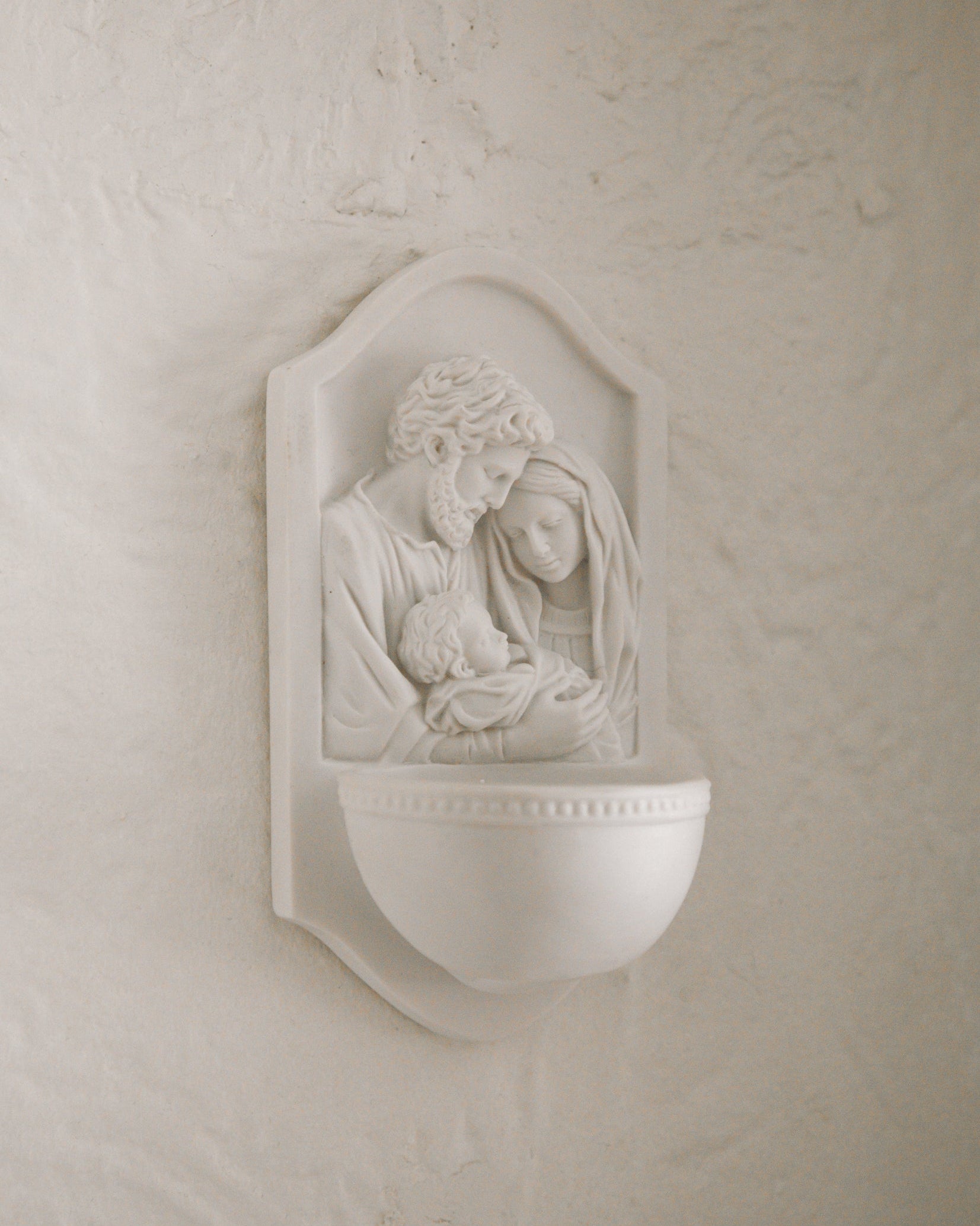 Holy Family Water Font