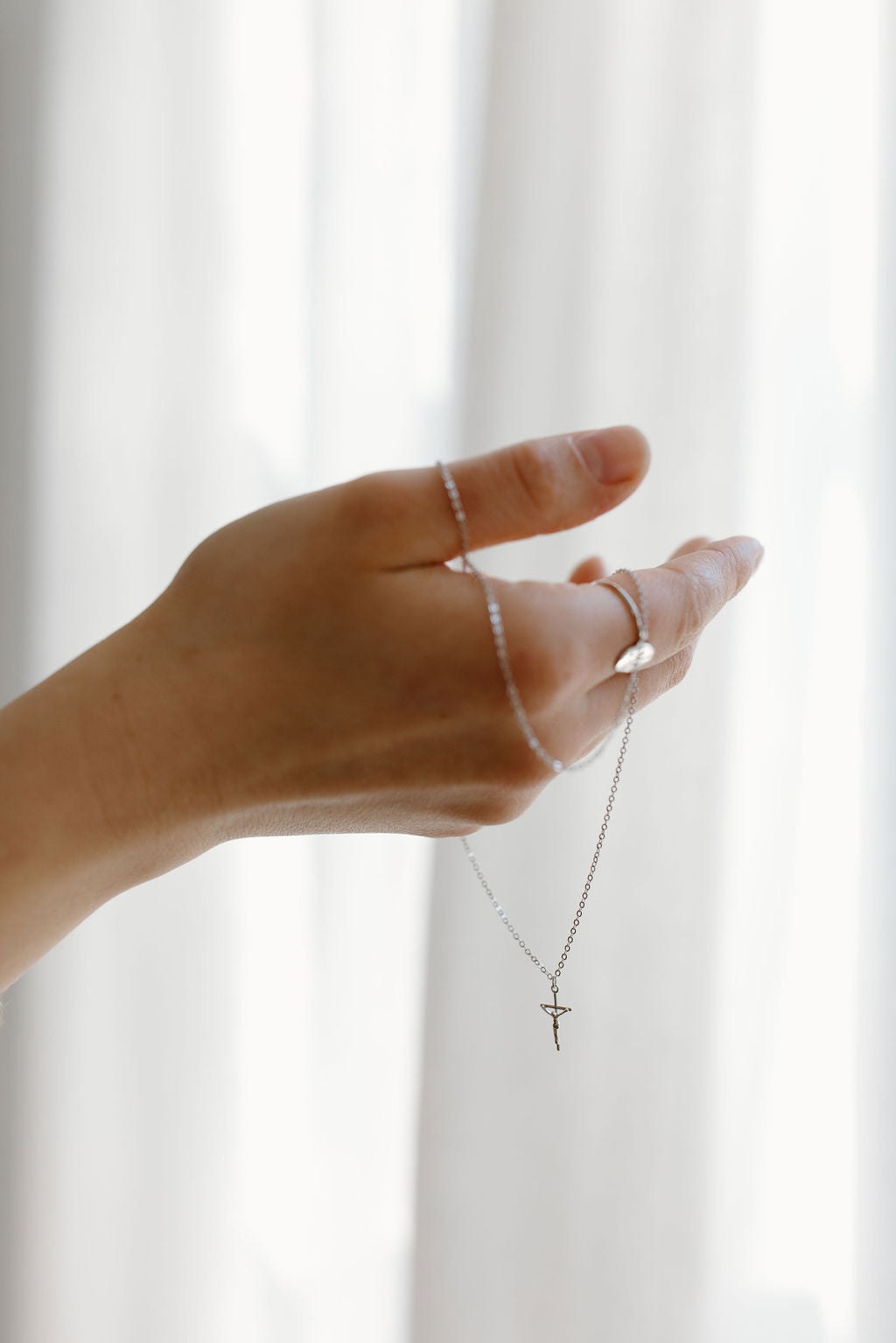 Dainty Crucifix Necklace