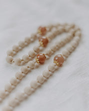 Madonna Rosary detail shot of beads