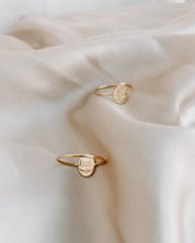 Gold St. Joseph Consecration Ring styled product photo