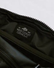 Black Marian Belt Bag inside detail shot of tag